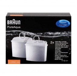 Φίλτρο Νερού Καφετιέρας Braun PureAqua 2τμχ