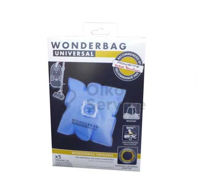 Σακούλες Ηλεκτρικής Σκούπας Wonderbag Rowenta Original , Αυθεντικο Προιον