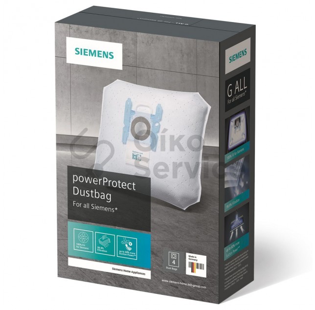 Σακούλες Ηλεκτρικής Σκούπας G All Bosch,Siemens Original Αυθεντικο Προιον