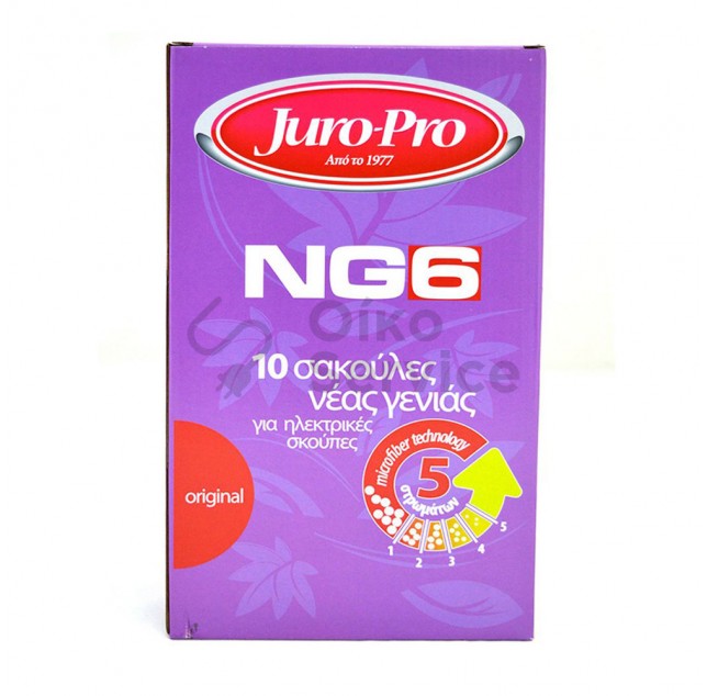 Σακούλες Ηλεκτρικής Σκούπας  NG6  Juro Pro Original Αυθεντικο Προιον
