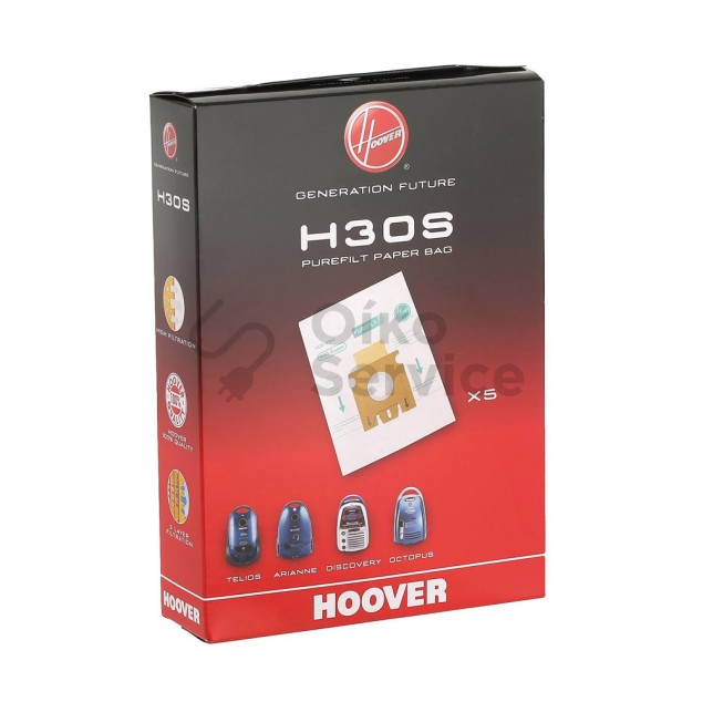 Σακούλες Ηλεκτρικής Σκούπας  H30S Hoover Original Αυθεντικο Προιον