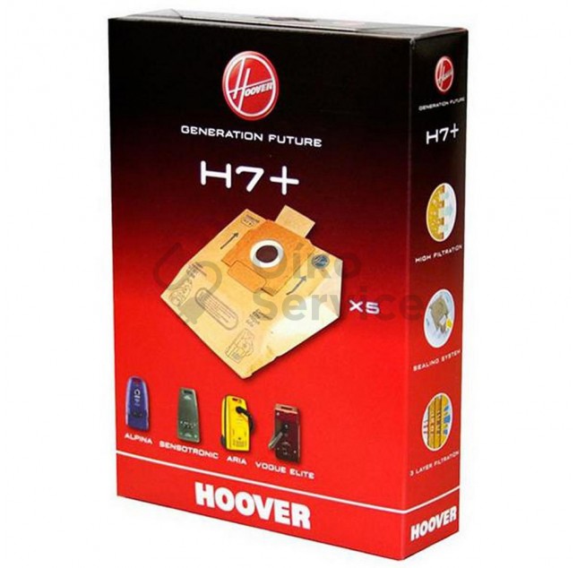 Σακούλες Ηλεκτρικής Σκούπας H7+ Hoover  Original Αυθεντικο Προιον