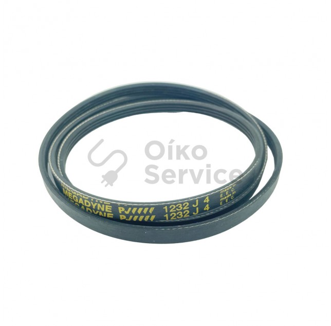 Ιμάντας Ραβδωτός 1232 J5  Ariston, Indesit ΣΥΜΒΑΤΟ ΠΡΟΙΟΝ