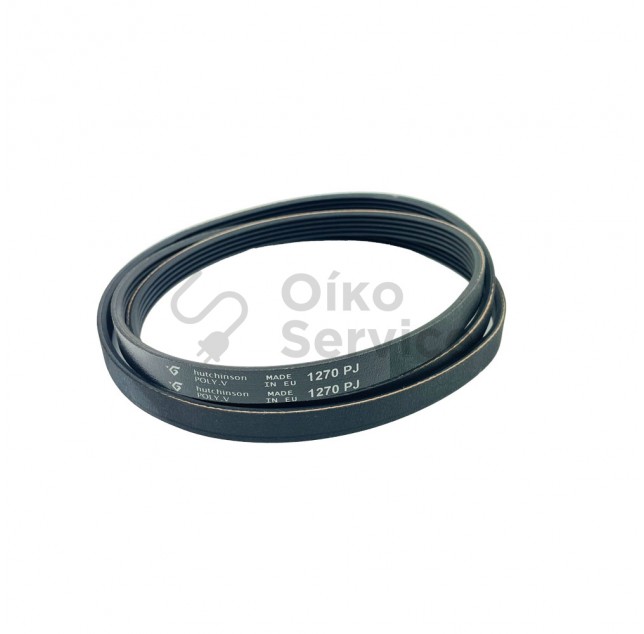 Ιμάντας Ραβδωτός 1270 PJ  Aeg, Ariston, Candy, Electrolux, Hoover, Hotpoint, Ignis, Indesit, Philco, Samsung, Whirlpool, Zanussi ΣΥΜΒΑΤΟ ΠΡΟΙΟΝ