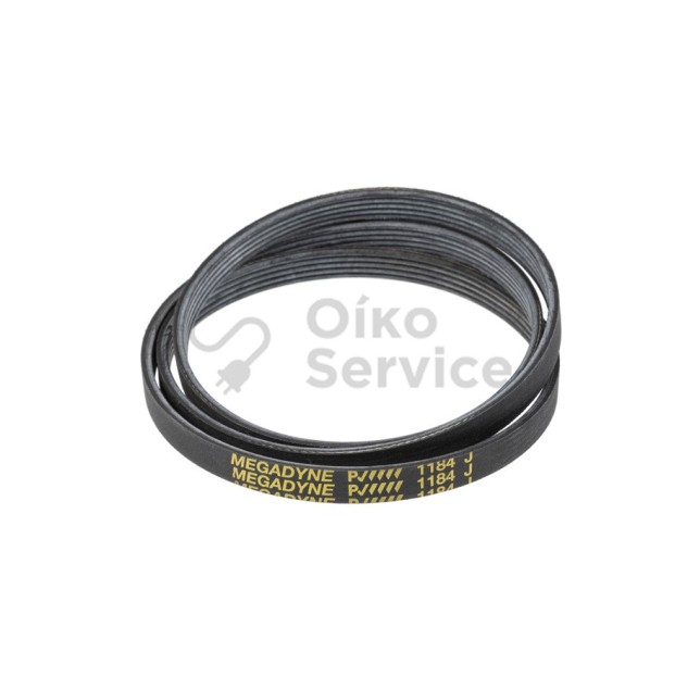 Ιμάντας Ραβδωτός 1184 J5 BOSCH,SIEMENS,PITSOS,BALAY ΣΥΜΒΑΤΟ ΠΡΟΙΟΝ
