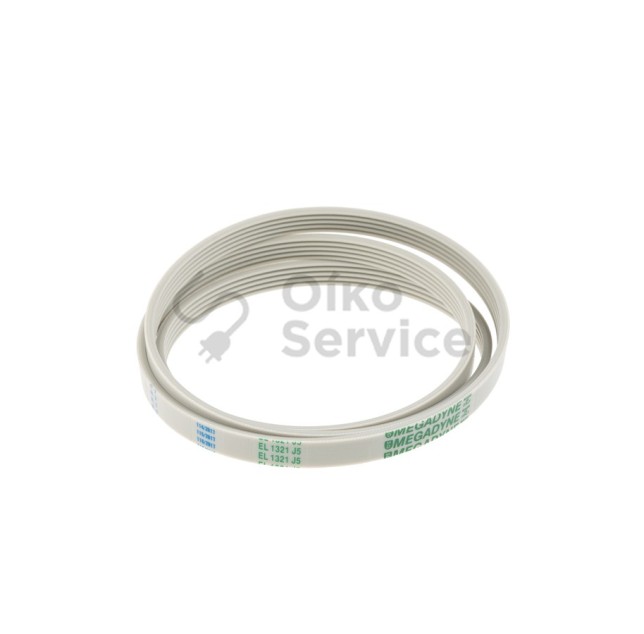 Ιμάντας Ραβδωτός 1321 5PJ Ariston, Bosch, Hotpoint, Ignis, Indesit, Miele, Pitsos, Siemens, Whirlpool  ΣΥΜΒΑΤΟ ΠΡΟΙΟΝ