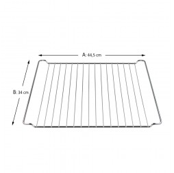 Σχάρα Φούρνου Κουζίνας Whirlpool 44,5 x 33,5 cm,PHILIPS,INDESIT,BAUKNECHT ΣΥΜΒΑΤΟ ΠΡΟΙΟΝ