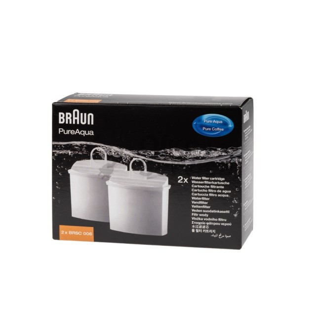 Φίλτρο Νερού Καφετιέρας PureAqua 2τμχ Braun Original Αυθεντικό Προιόν Φίλτρο Νερού Καφετιέρας PureAqua 2τμχ Braun Original Αυθεντικό Προιόν