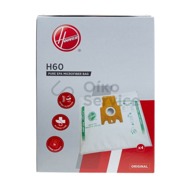 Σακούλες Ηλεκτρικής Σκούπας H60 Hoover Original Αυθεντικο Προιον Σακούλες Ηλεκτρικής Σκούπας H60 Hoover Original Αυθεντικο Προιον
