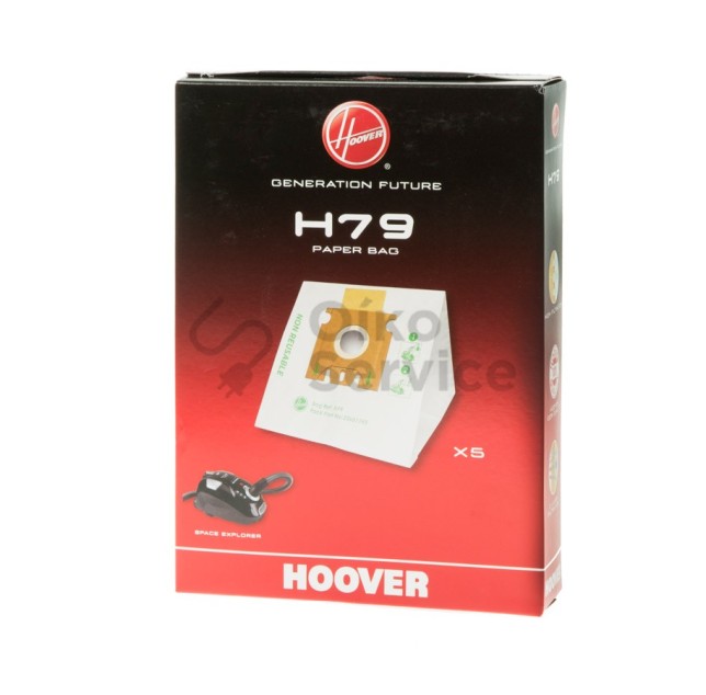 Σακούλες Ηλεκτρικής Σκούπας H79  Hoover Original Αυθεντικο Προιον