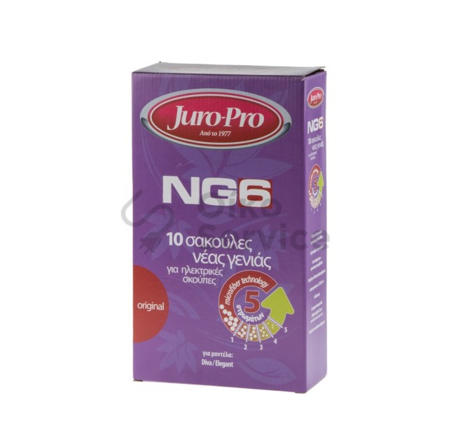 Σακούλες Ηλεκτρικής Σκούπας NG6 Juro Pro Original Αυθεντικο Προιον Σακούλες Ηλεκτρικής Σκούπας NG6 Juro Pro Original Αυθεντικο Προιον