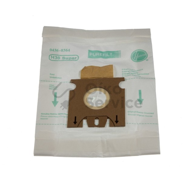 Σακούλες Ηλεκτρικής Σκούπας H30S Hoover Original Αυθεντικο Προιον Σακούλες Ηλεκτρικής Σκούπας H30S Hoover Original Αυθεντικο Προιον