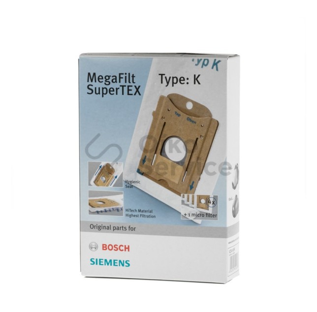 Σακούλες Ηλεκτρικής Σκούπας Type K Bosch,Siemens Original Αυθεντικο Προιον Σακούλες Ηλεκτρικής Σκούπας Type K Bosch,Siemens Original Αυθεντικο Προιον