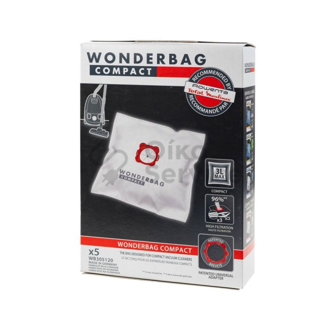 Σακούλες Ηλεκτρικής Σκούπας Wonderbag Rowenta Original , Αυθεντικο Προιον