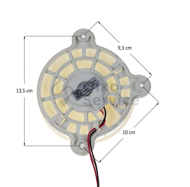 Ανεμιστήρας Ψυγείου / ZWF-30-3 DC12V 1870 RPM Samsung Συμβατό Προιόν 