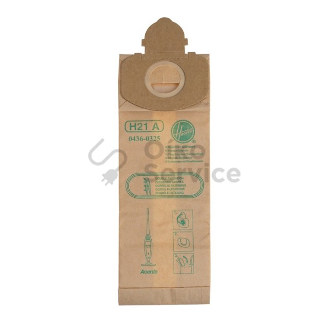 Σακούλες Ηλεκτρικής Σκούπας H21A Acenta Hoover Original Αυθεντικο Προιον Σακούλες Ηλεκτρικής Σκούπας H21A Acenta Hoover Original Αυθεντικο Προιον
