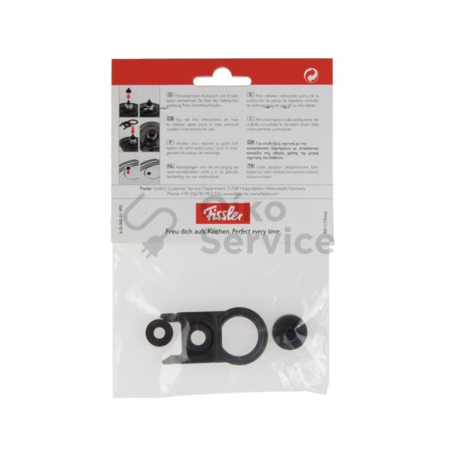 Φλάντζες Βαλβίδας Χύτρας Fissler Comfort/Premium (Σετ) FISSLER ORIGINAL , ΑΥΘΕΝΤΙΚΟ ΠΡΟΙΟΝ