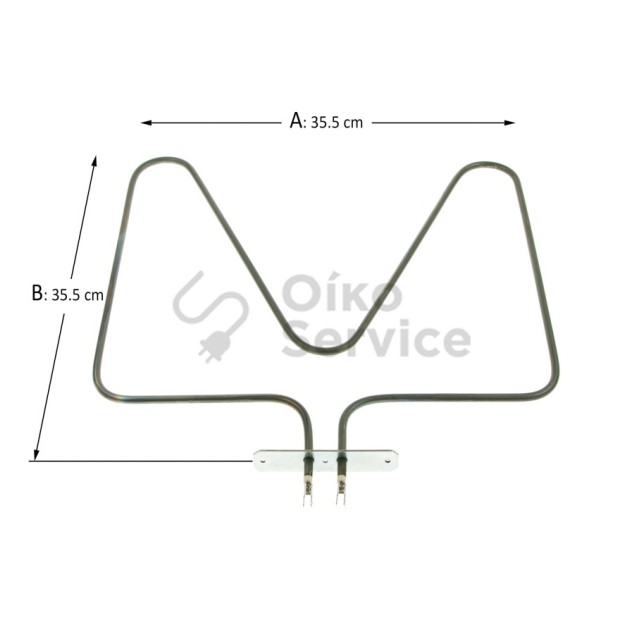 Αντίσταση Κάτω Φούρνου Philips/Whirlpool PHILIPS,WHIRLPOOL ΣΥΜΒΑΤΟ ΠΡΟΙΟΝ