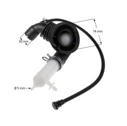 Λάστιχο Κάδου-Φίλτρου-Πιεσοστάτη Πλυντηρίου Ρούχων Bosch,Siemens,Balay,Pitsos   Συμβατό Προιόν 