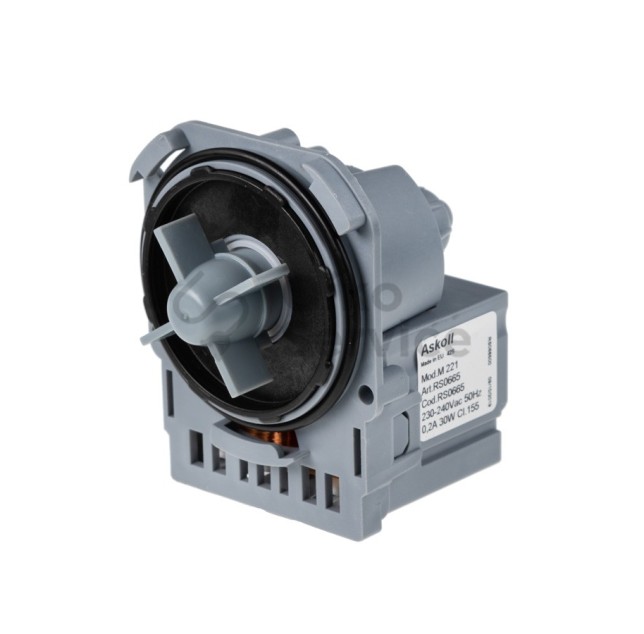Αντλία Πλυντηρίου Ρούχων Bosch με 3 Κουμπώματα Electrolux,Pitsos,Siemens Συμβατό Προιόν