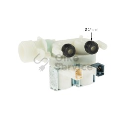 Βαλβίδα Διπλή Πλυντηρίου Ρούχων Indesit,Ariston Συμβατό Προιόν