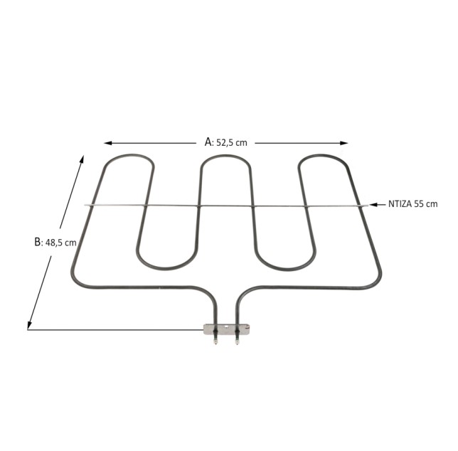 Αντίσταση Κάτω Φούρνου MIELE ΣΥΜΒΑΤΟ ΠΡΟΙΟΝ
