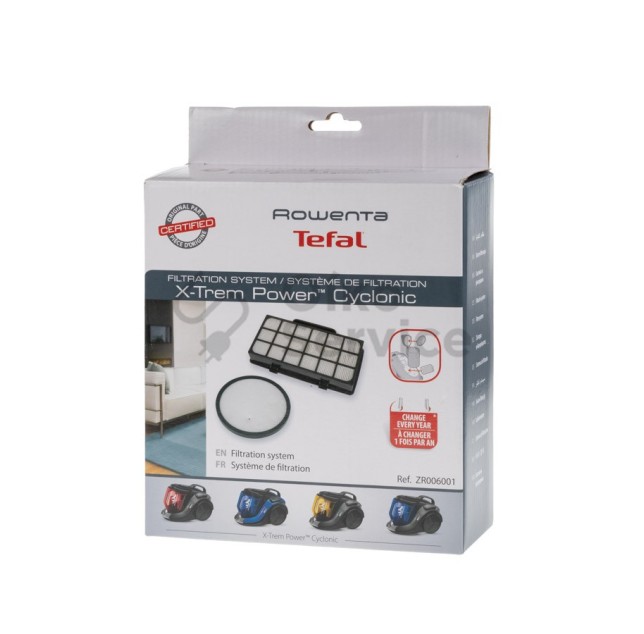 Φίλτρα Σκούπας Rowenta X-trem Power Cyclonic (Σετ) Original, Αυθεντικο Προιον Φίλτρα Σκούπας Rowenta X-trem Power Cyclonic (Σετ) Original, Αυθεντικο Προιον