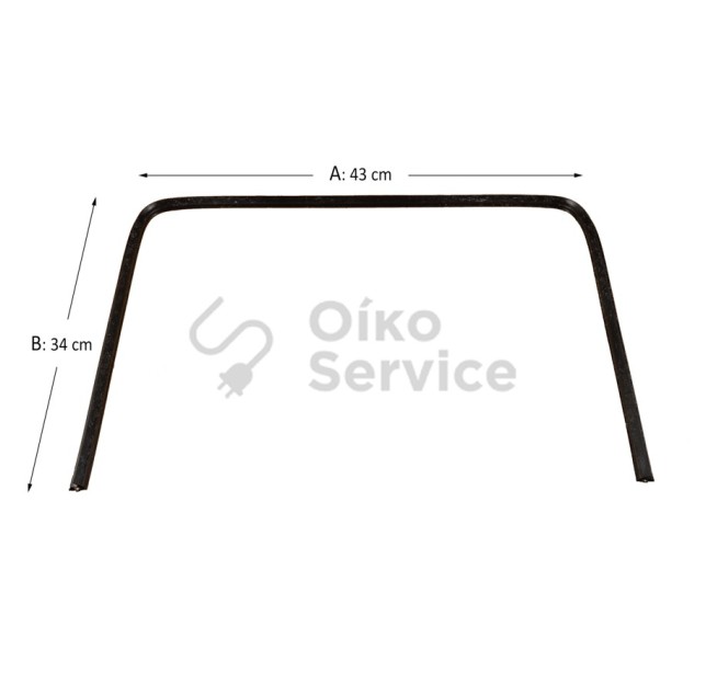 Φλάντζα Φούρνου Ariston, Bauknecht, Indesit, Philips, Whirlpool 38-40 x 34 cm Original Αυθεντικό Προιόν Φλάντζα Φούρνου Ariston, Bauknecht, Indesit, Philips, Whirlpool 38-40 x 34 cm Original Αυθεντικό Προιόν