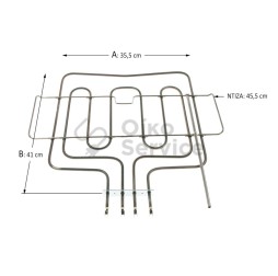 Άνω Αντίσταση & Γκριλ Φούρνου Pitsos,Bosch,Siemens Συμβατό Προιόν 