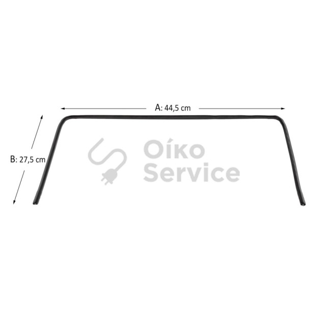 Φλάντζα Φούρνου Γαντζάκια: 4 44,5 cm x 27,5 cm Bosch,,Siemens,Pitsos Συμβατό Προιόν Φλάντζα Φούρνου Γαντζάκια: 4 44,5 cm x 27,5 cm Bosch,,Siemens,Pitsos Συμβατό Προιόν