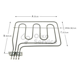 Άνω Αντίσταση & Γκριλ Φούρνου Bosch BOSCH,PITSOS,NEFF,SIEMENS ΣΥΜΒΑΤΟ ΠΡΟΙΟΝ