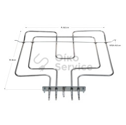 Άνω Αντίσταση & Γκριλ Φούρνου Whirlpool / 900 + 1600 Watt WHIRLPOOL ΣΥΜΒΑΤΟ ΠΡΟΙΟΝ