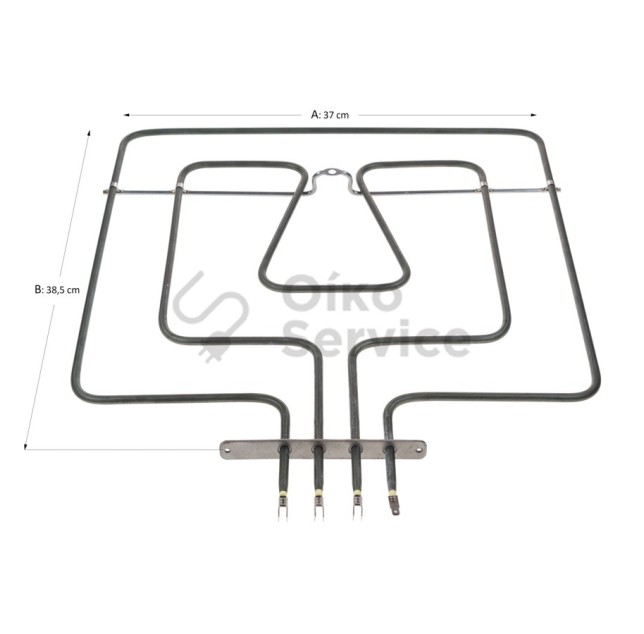 Άνω Αντίσταση & Γκριλ Φούρνου Bosch, Neff, Pitsos, Siemens 1000+1800W Συμβατο Προιον