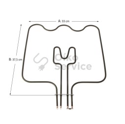 Κάτω Αντίσταση Φούρνου (Διπλή) Aeg, ELectrolux Zanussi Original Αυθεντικό προιόν