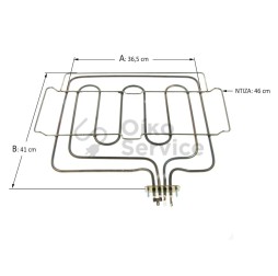 Άνω Αντίσταση & Γκριλ Φούρνου Neff 1000+1700 Watt