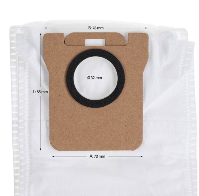 Σακούλες Σκούπας Ρομπότ Xiaomi Mop 2 Ultra Συμβατό Προιόν Σακούλες Σκούπας Ρομπότ Xiaomi Mop 2 Ultra Συμβατό Προιόν