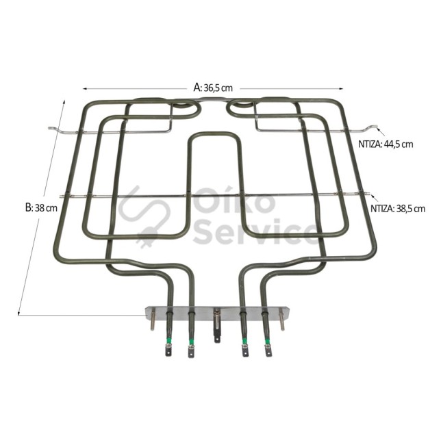 Άνω Αντίσταση & Γκριλ Φούρνου Whirlpool 2450 Watt Original Αυθεντικο Προιον Άνω Αντίσταση & Γκριλ Φούρνου Whirlpool 2450 Watt Original Αυθεντικο Προιον