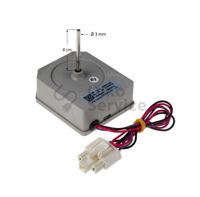 Ανεμιστήρας Ψυγείου ZWF-10-2 DC12 Volt - 2 Watt - 2450RPM Συμαβατο Προιον