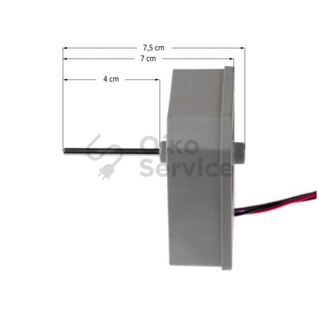 Ανεμιστήρας Ψυγείου ZWF-10-2 DC12 Volt - 2 Watt - 2450RPM Συμαβατο Προιον