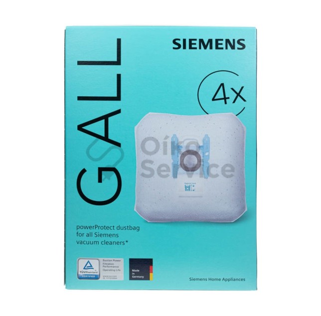 Σακούλες Ηλεκτρικής Σκούπας G All Bosch,Siemens Original Αυθεντικο Προιον